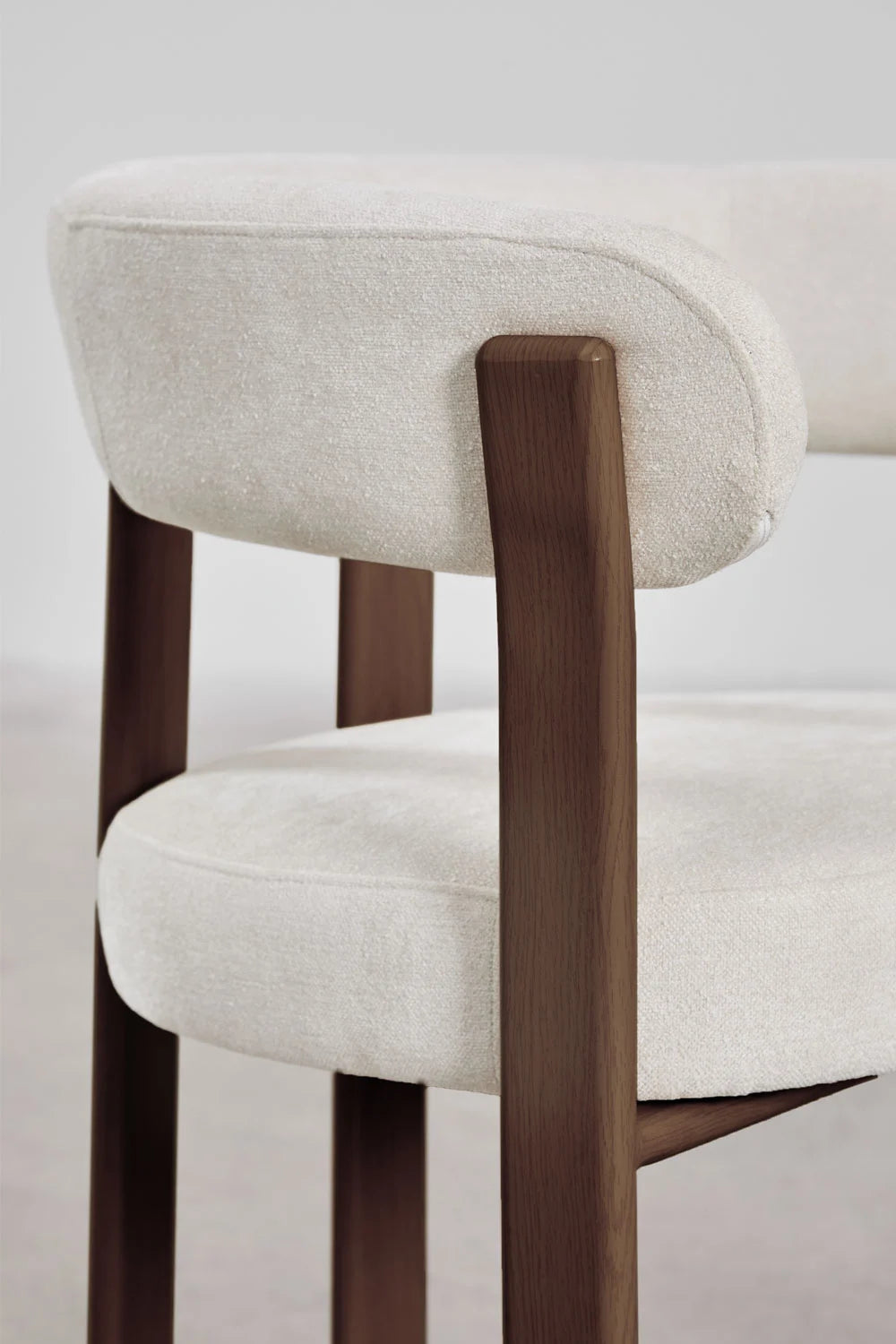Japandi Eetkamerstoel Kyoto - Set van 4 stoelen